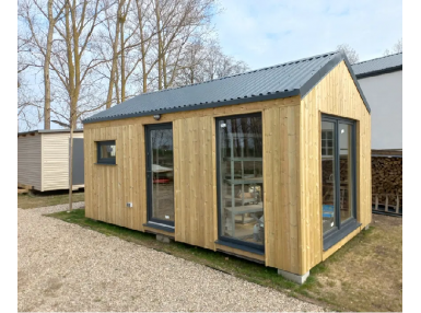 Conteneur modulaire résidentielle en ossature bois  CHOB.008 de série "DESING Flex"