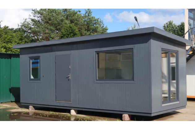 Conteneur  résidentiel pour espace d’habitation modulaire 24 m² : CHGM.058 de la série "HABITAT Flex"