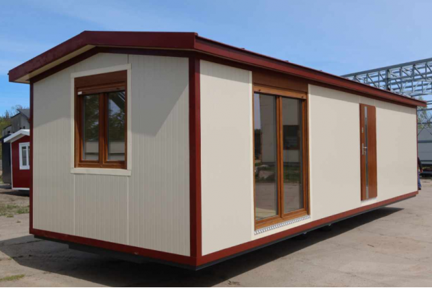 Conteneur  résidentiel pour espace d’habitation modulaire 27 m² : CHCM.060 de la série "HABITAT Flex"