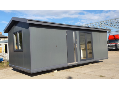 Conteneur  résidentiel pour espace d’habitation modulaire 24 m² : CHGM.056 de la série "HABITAT Flex"