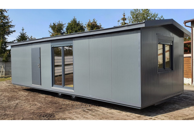 Conteneur  résidentiel pour espace d’habitation modulaire 27 m² : CHCM.058 de la série "HABITAT Flex"