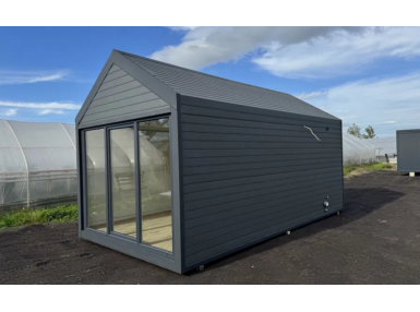 Studio en conteneur résidentiel pour espace d'habitation modulaire de 21 m² : CHGM.063 de la série "HABITAT Flex"