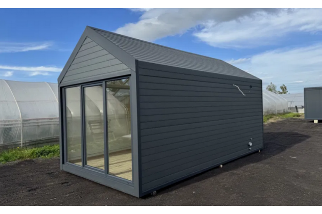 Studio en conteneur résidentiel pour espace d'habitation modulaire de 21 m² : CHGM.063 de la série "HABITAT Flex"