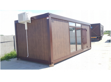 Conteneur polyvalent pour espace de travail et habitation modulaire CFBL.027 de série "HABITAT Flex"