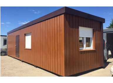 Studio modulaire en conteneur pour espaces de travail ou résidences de la série "HABITAT Flex", modèle LHHX.30