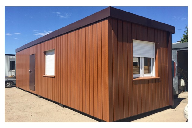 Studio modulaire en conteneur pour espaces de travail ou résidences de la série "HABITAT Flex", modèle LHHX.30